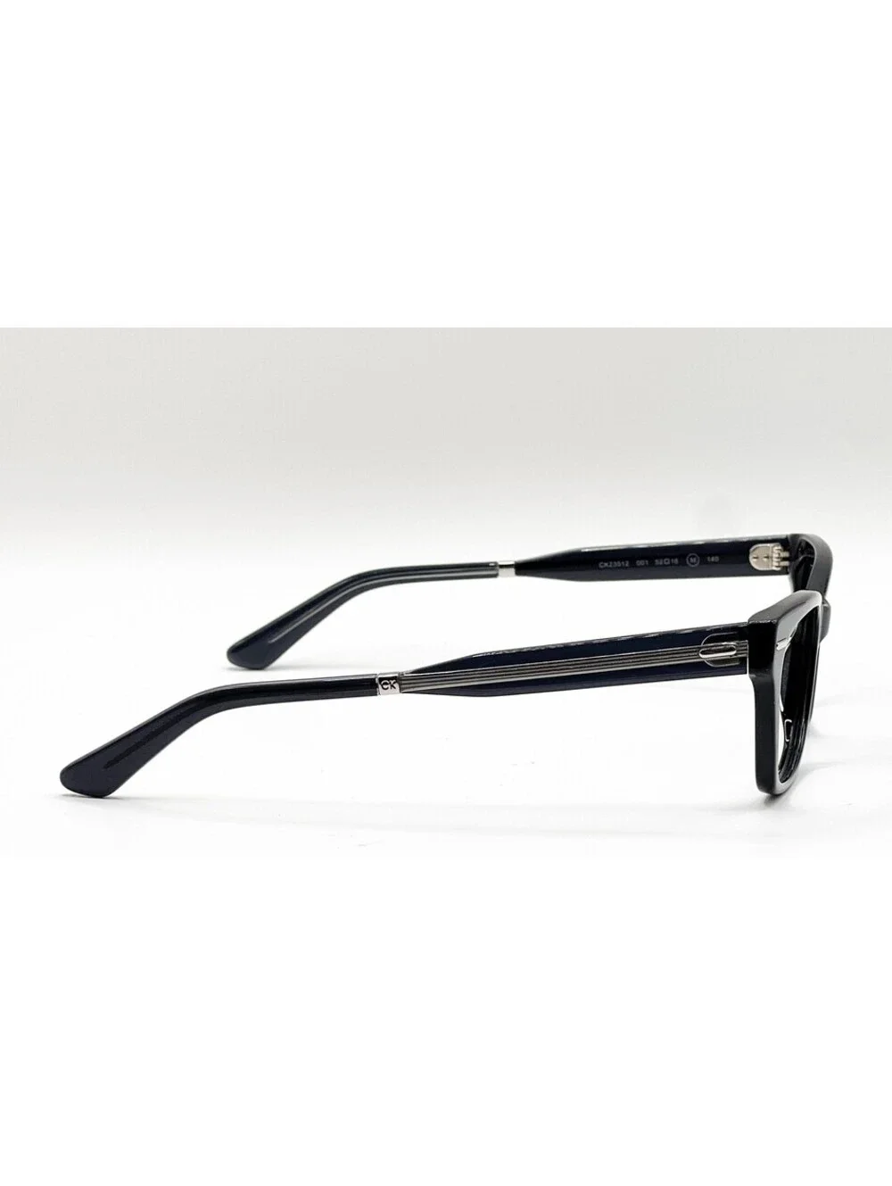 Calvin Klein CK23512 001 Black Oval Authentic Eyeglass Frames 52-16-140